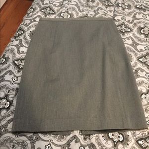 Express light gray Lined Pencil Skirt